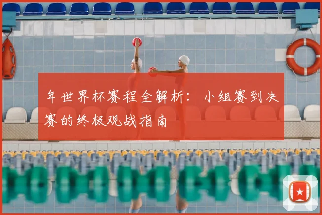 年世界杯赛程全解析:小组赛到决赛的终极观战指南